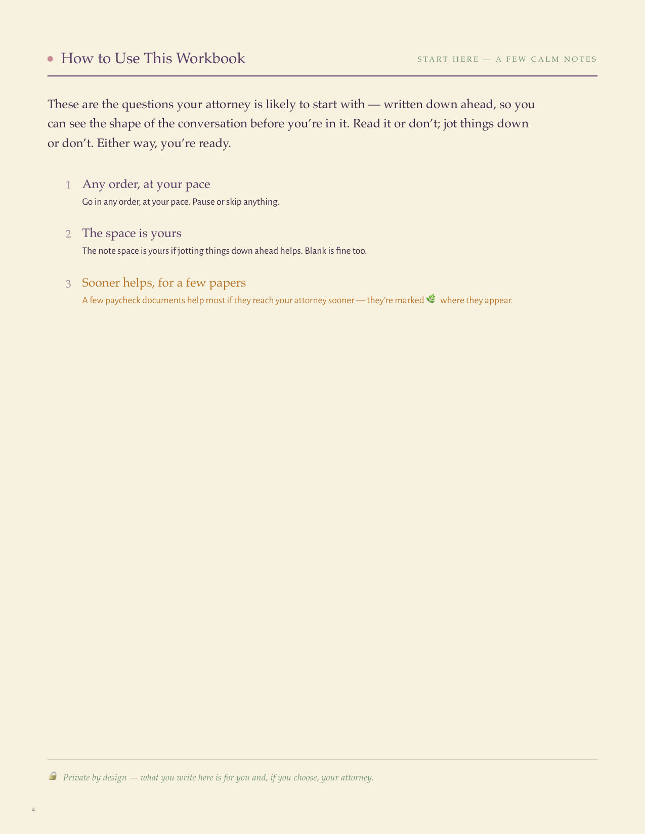 Gathering What Matters — Employment Law Edition — page 5